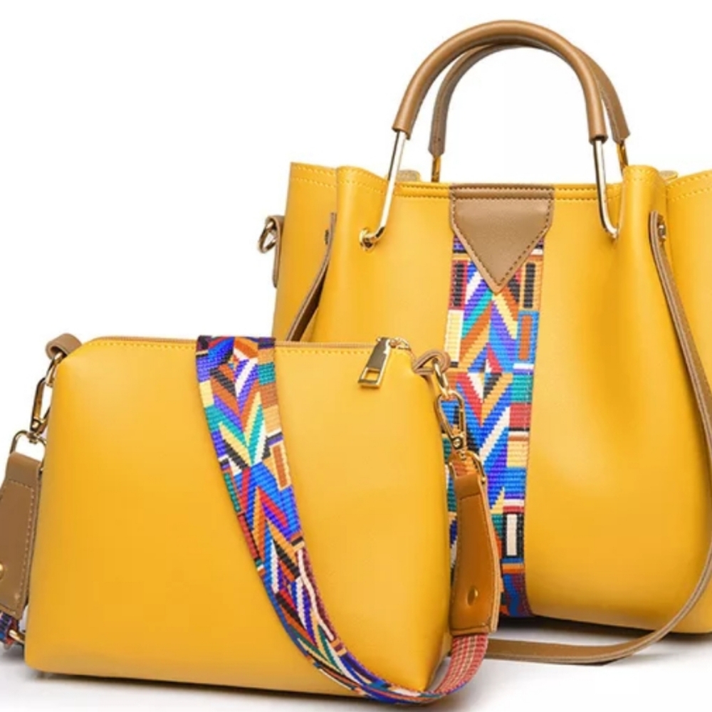 Handbag and crossbody set